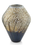 A very rare ‘Golden Rain’ geometric vase, made from 1985-87