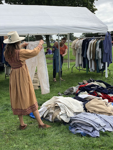 Vintage Clothes at Ardingly Antiques Fair